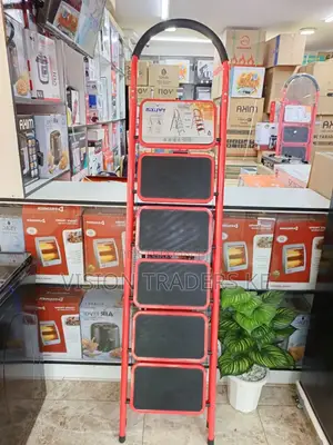 Dr.Ladder Step Aluminium Foldable 6 Step Ladder