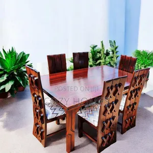 Dining Table, Cute 6 Seater Dining Table With Good Finish