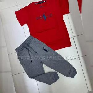 Executive Kids Polo Sweatpants Set
