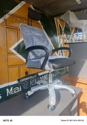 Headrest Office Chair With Armrest Office