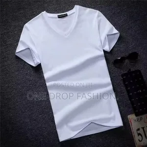 Men Branded v Neck T-Shirts