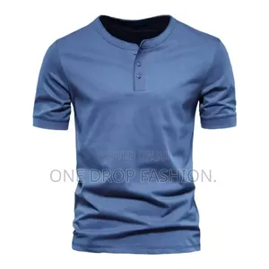 Men Cotton Casual Polo Shirt
