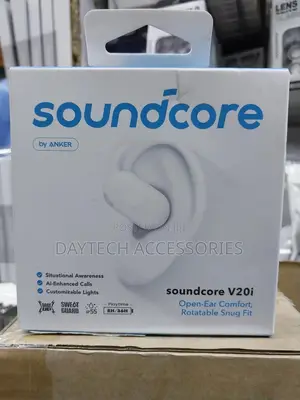 Anker Soundcore V20i Open Ear Comfort Earbuds Black
