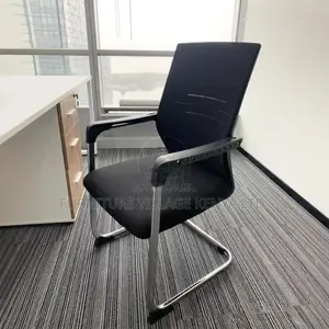 Office Chair:Mid-Height Office Chair With Mesh Backrest