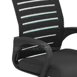 Office Chair: Mid Back Swivel Chair With Lower Back Support