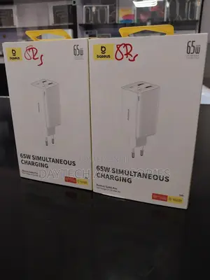 Baseus Charger Gan6 Pro 65w Fast Charger 2x Usb-a 2x Type-C