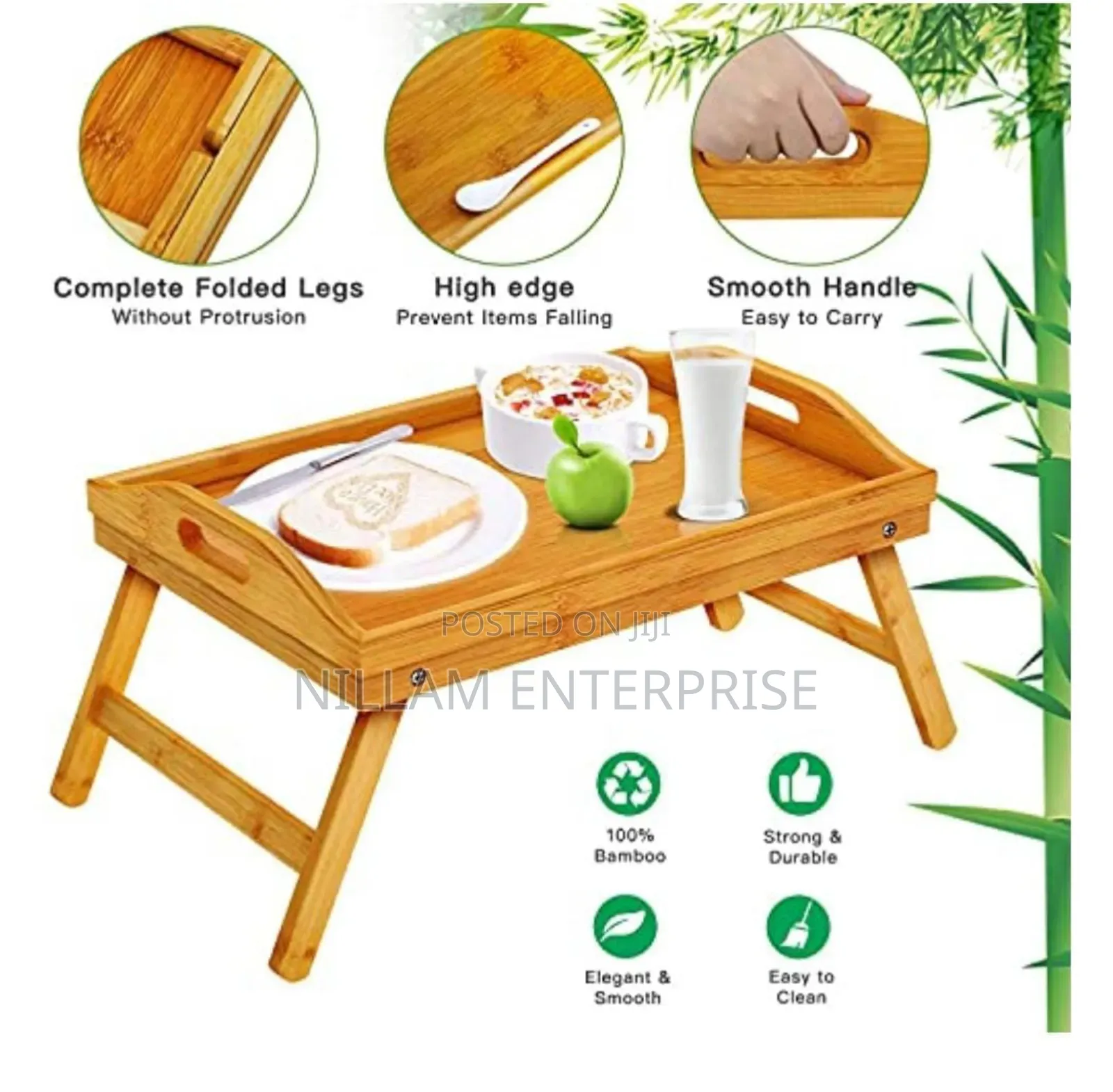 *Portable and Foldable Outdoor Wooden Table