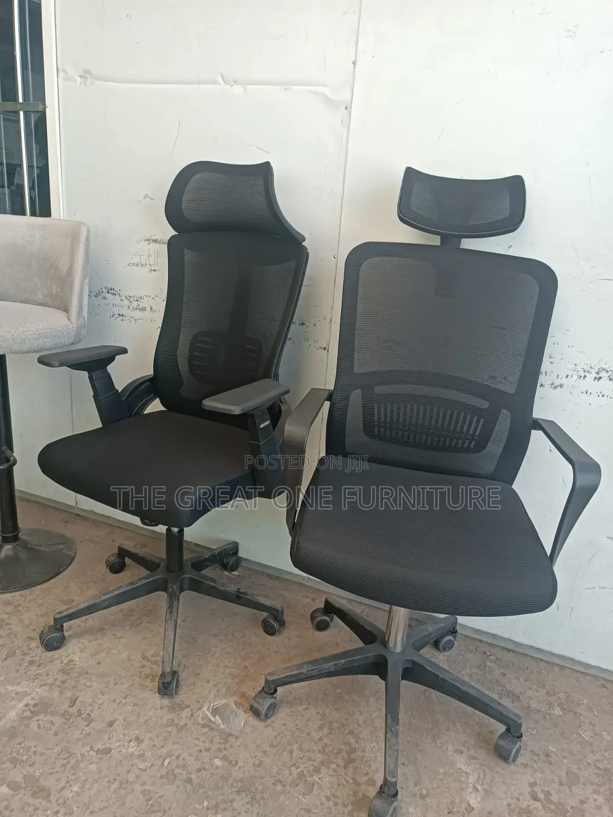 Mesh High Back Office Chair With Headrest Hb9xd