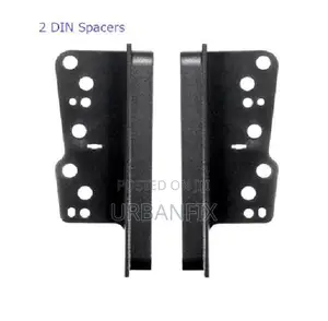 Universal 2-Din Car Stereo Radio Bracket Side Spacers 1 Pair