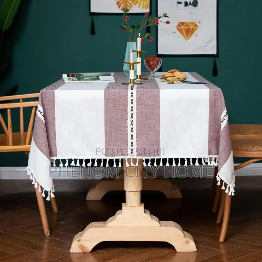 Fine Linen Table Cloth Available