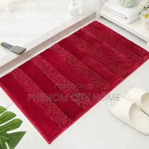 Fancy Shinny Chenille Bathroom Mats