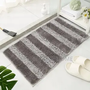 Fancy Shinny Chenille Bathroom Mats
