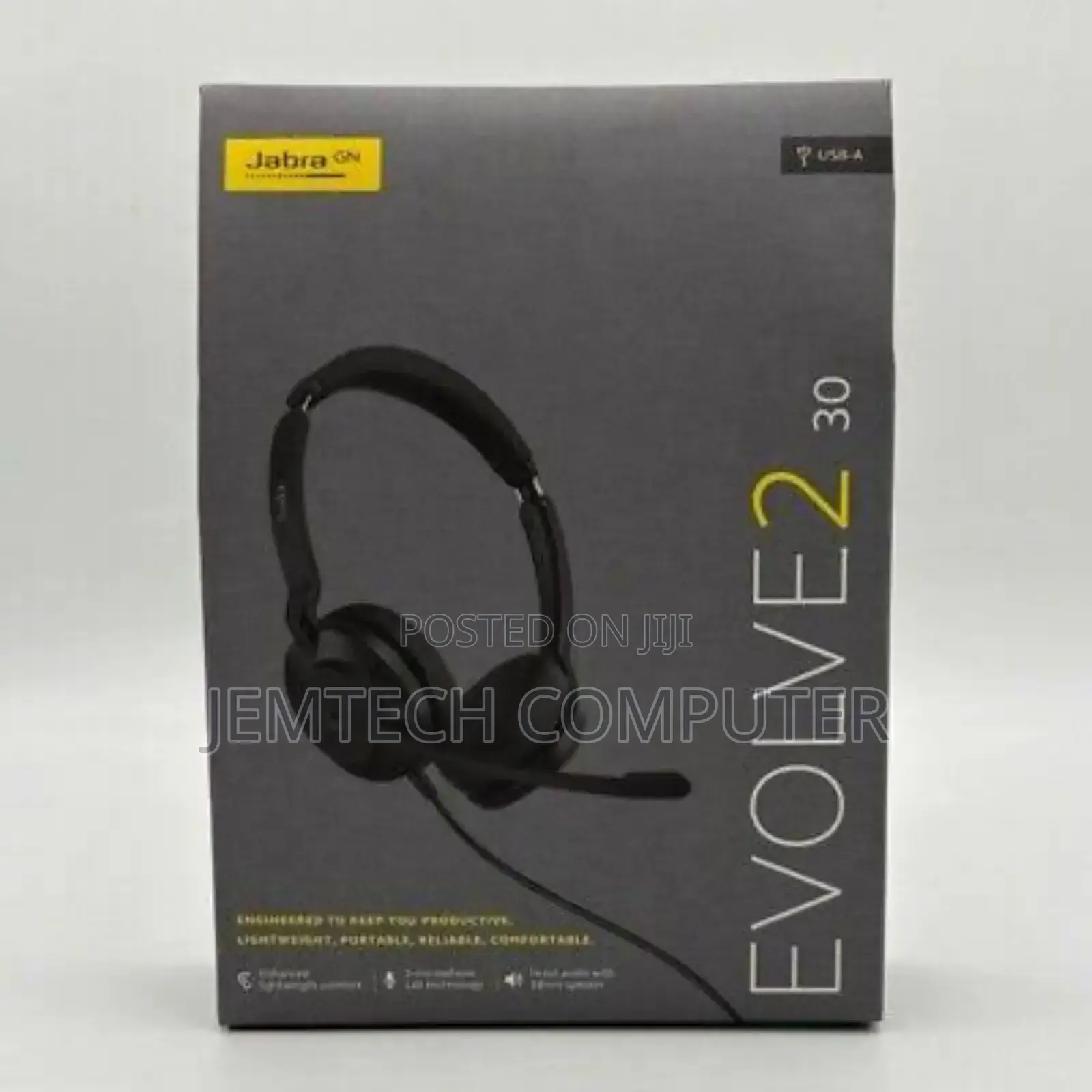 Jabra Evolve2 30 Se Stereo Headset Usb-a (Microsoft Version)