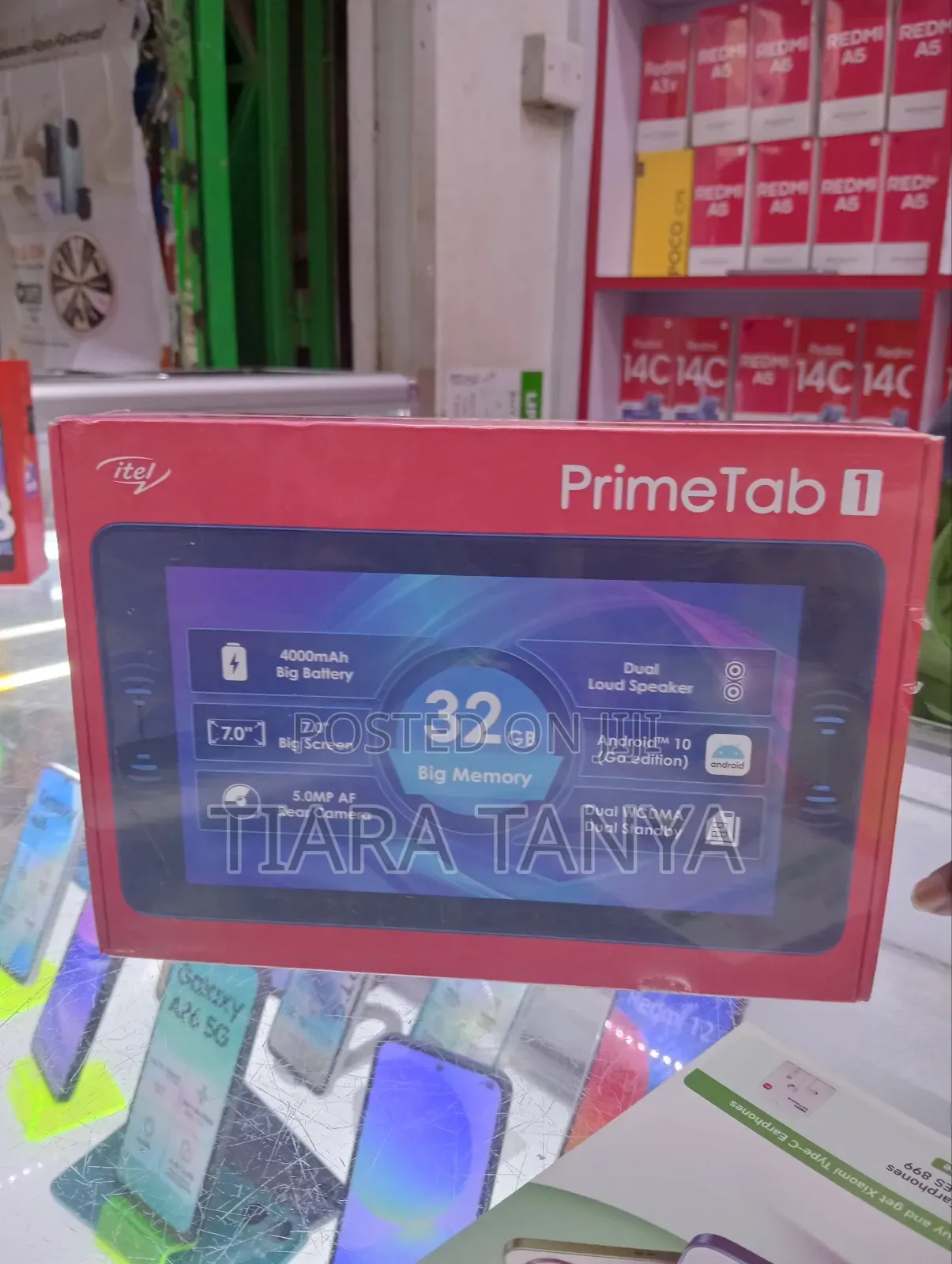 New Itel PRIME TAB 1 32 GB Black