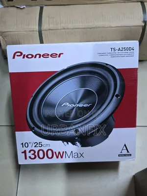 Pioneer 1300watts 10 Inch Ts-A250d4 Bass Subwoofer