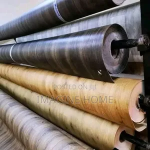 Grey Mkeka Wa Mbao Vinyl Flooring Matt
