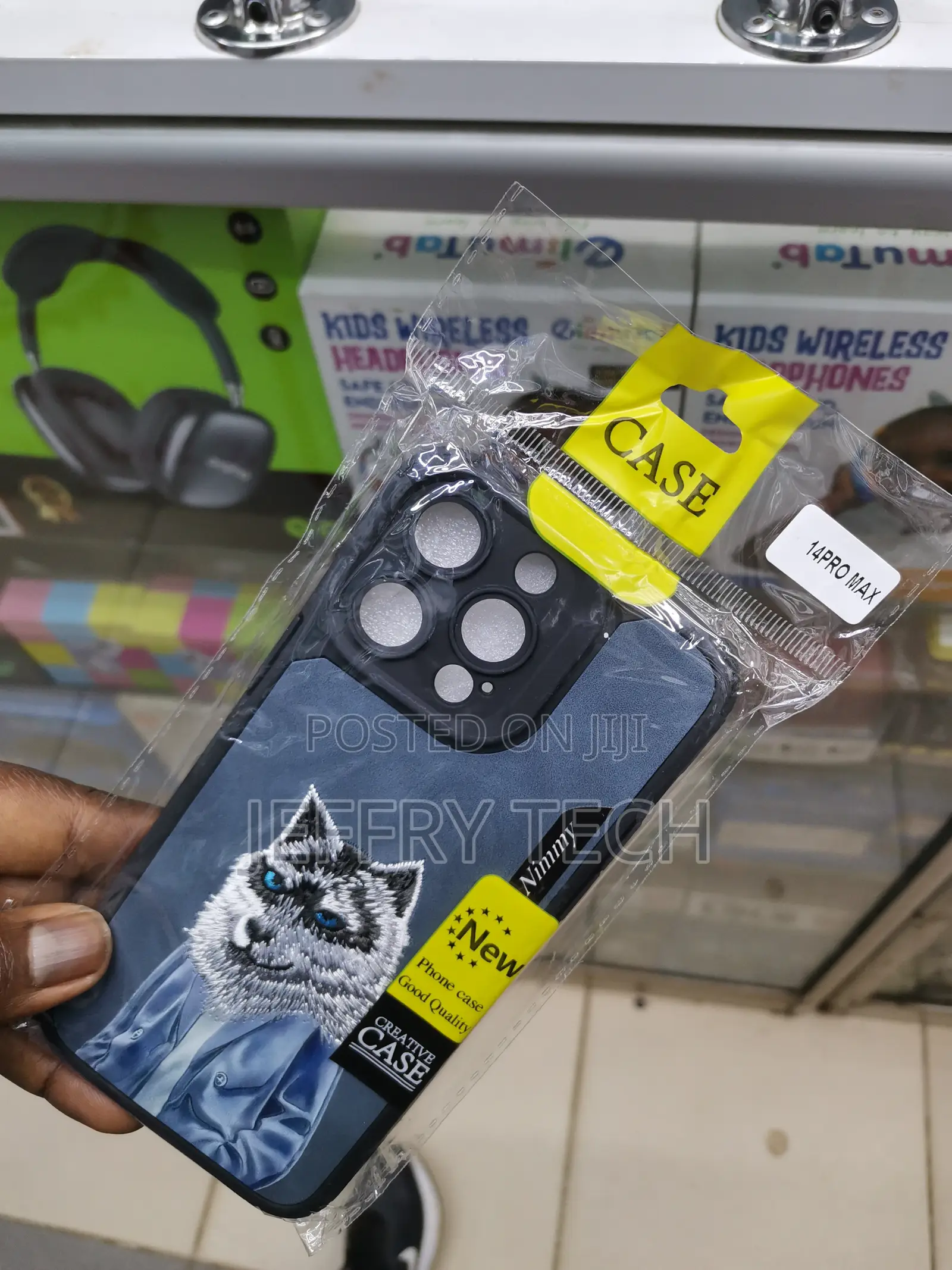 Printfida Nimmy Cover for iPhone 14 Pro Max Wolf Print