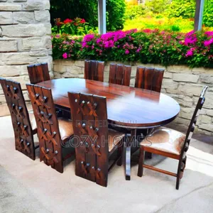 8 Seat Dining Table, Carefully Crafted Dining Table, 8 Seat