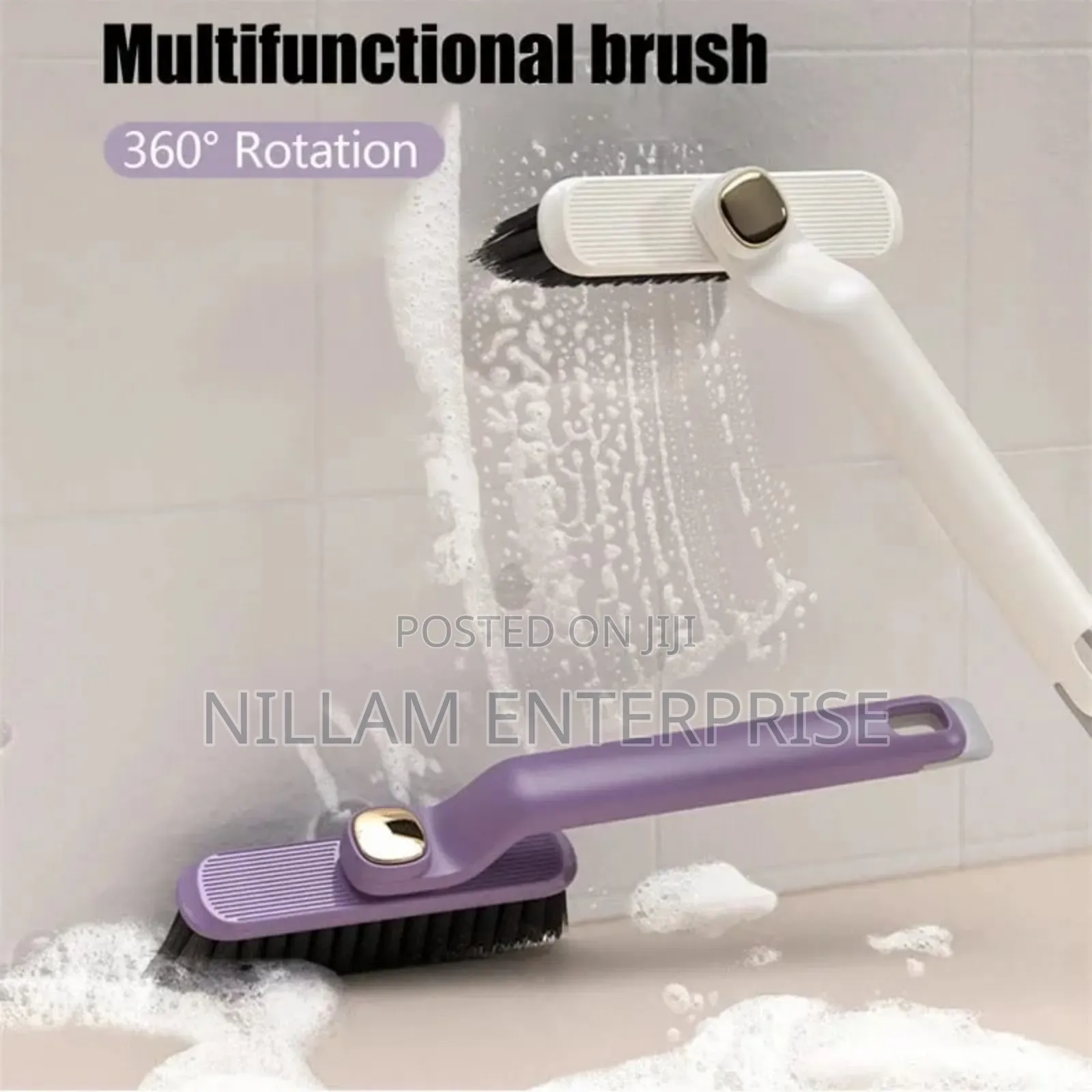 *360 Degree Rotating Crevice Cleaning Brush