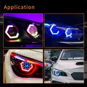 Headlight Hexagon RGB Lights