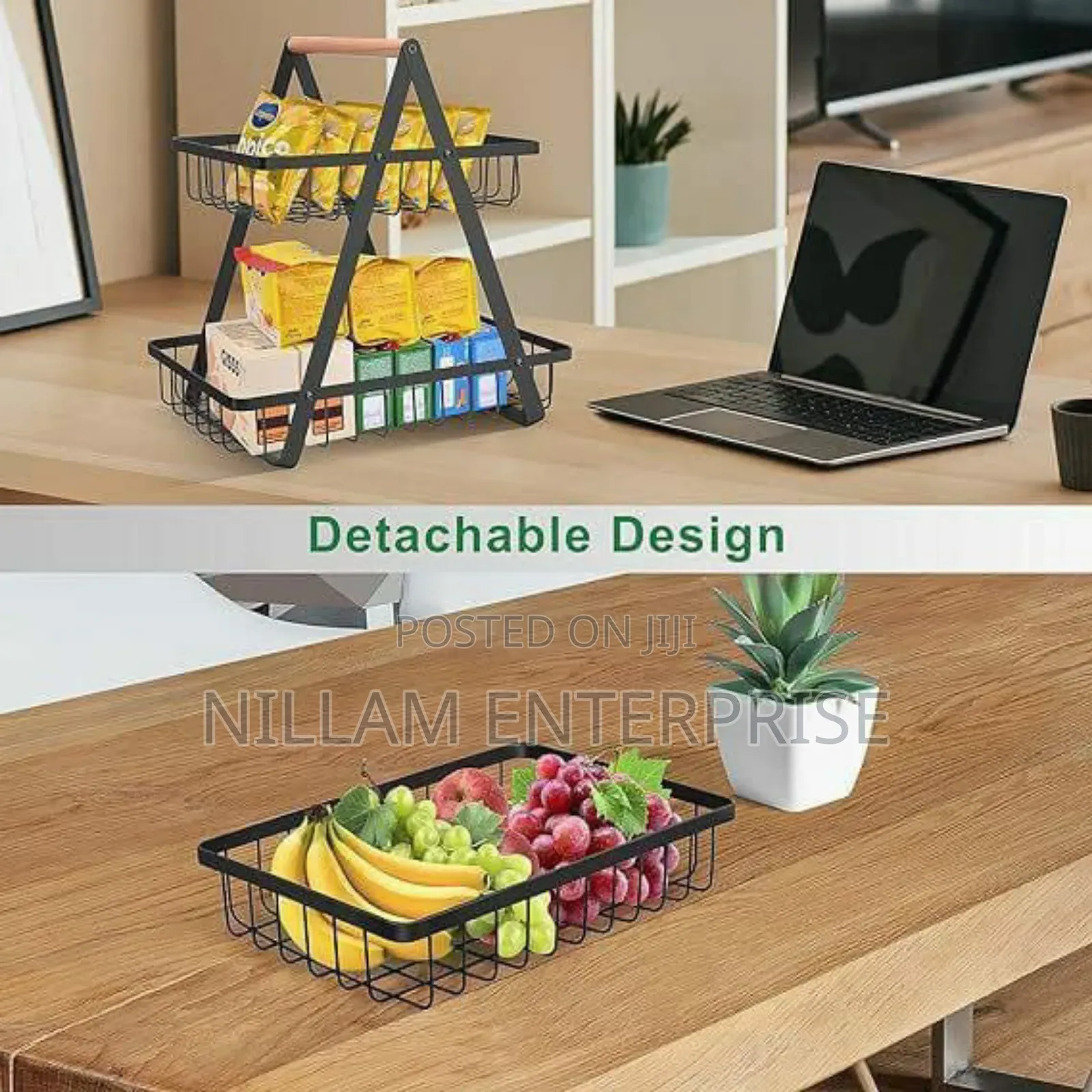 2-Tier Fruit Basket