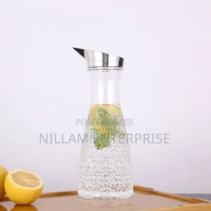 Embossed Acrylic Pitcher Jars 1.1l