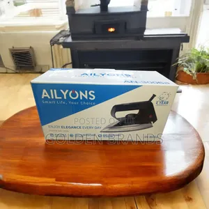 Ailyons Hd199a Electric Iron Stainless Steel Bottom Plate