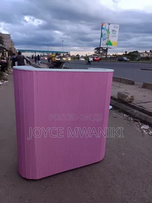 Reception Desk, Baby Pink. 