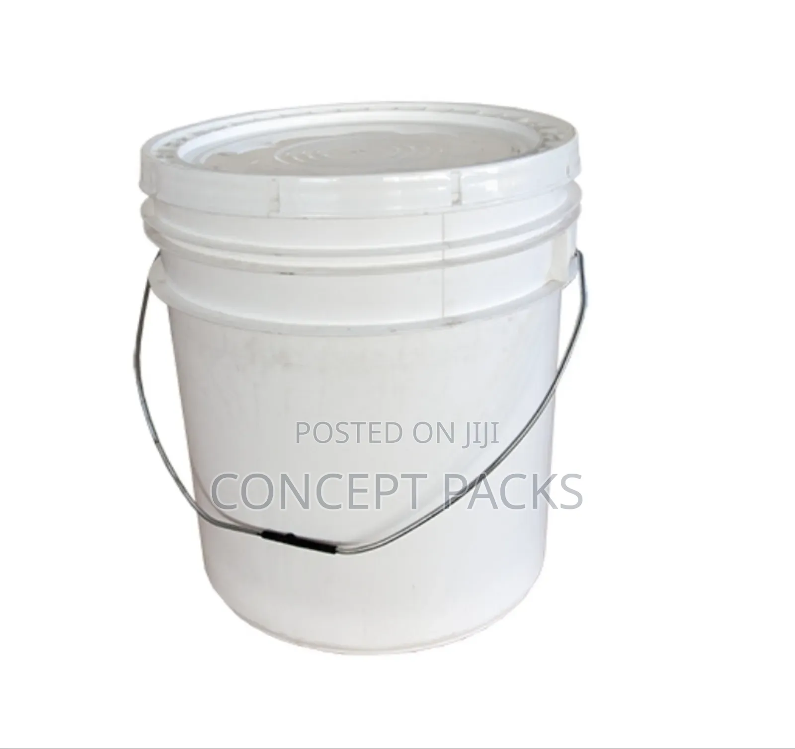 Domestic Bucket 20l With Lid White