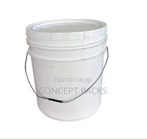 Domestic Bucket 20l With Lid White