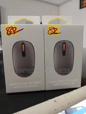 Wireless Mouse Baseus F01b Tri-Mode 2.4g Bt 5.0 1600 Dpi