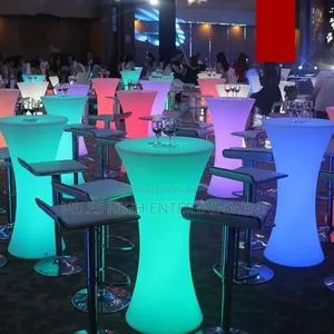 Led Cocktail Tables for Hire
