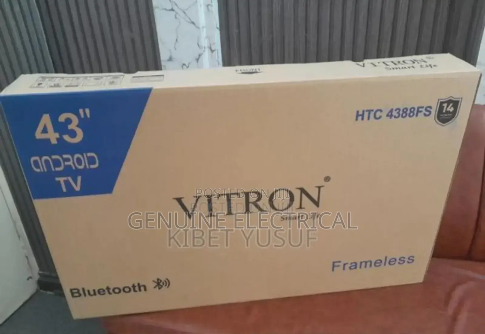Vitron 43" Smart Android Frameless Tv