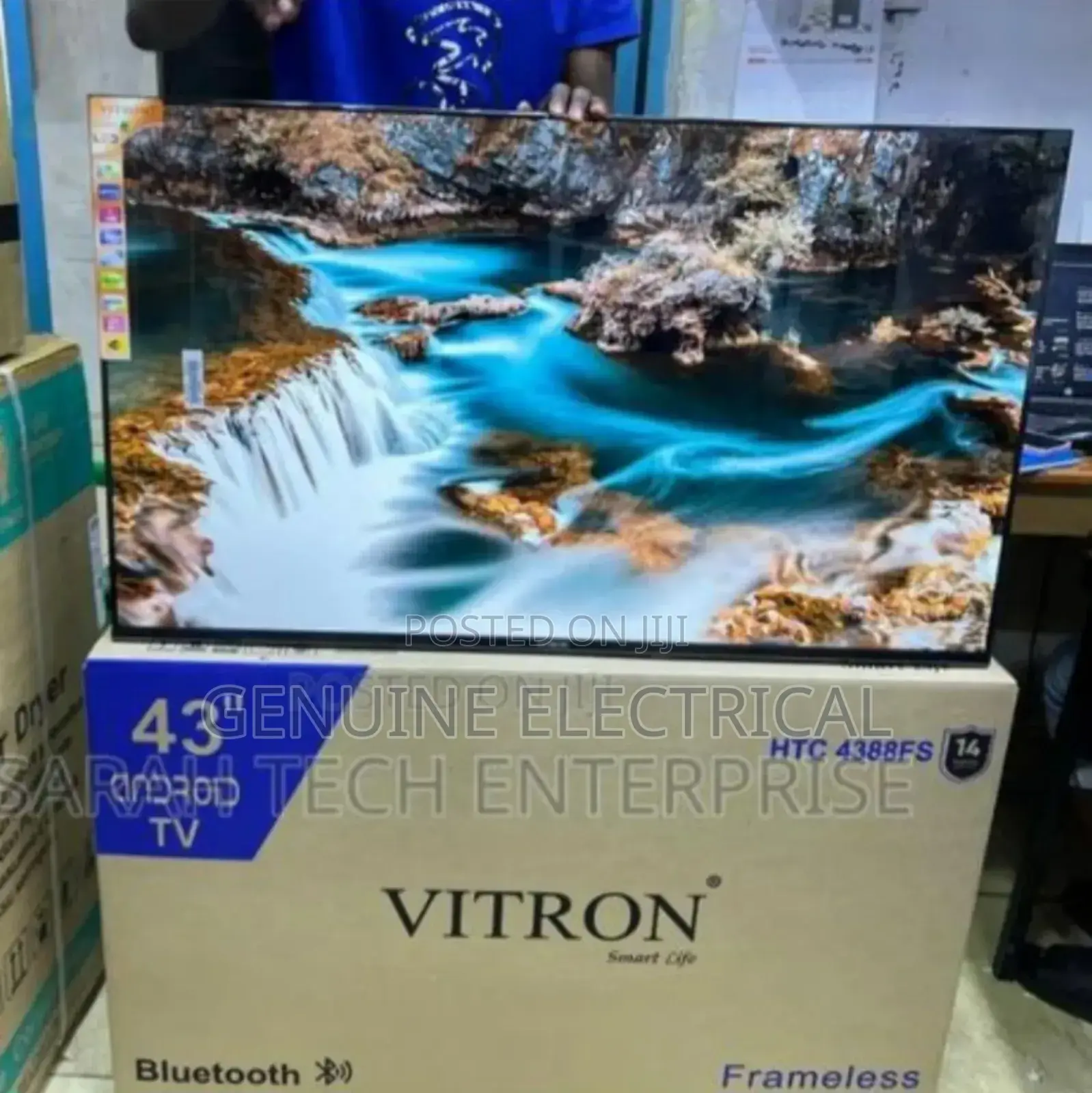 Frameless 43" Smart Tv