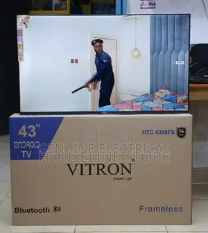 Frameless 43" Smart Tv