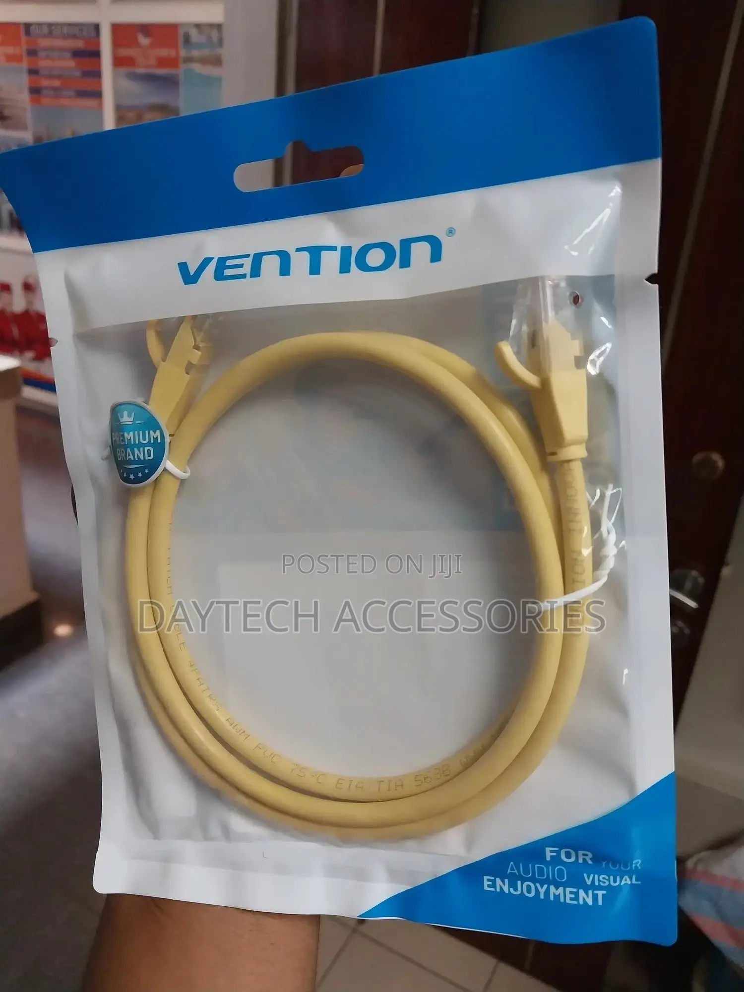Vention Cat6 Ethernet Cable 1 Meter High Speed 550mhz