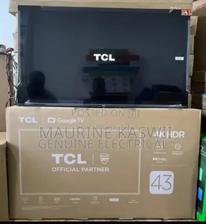 TCL 43" Smart Tv Frameless