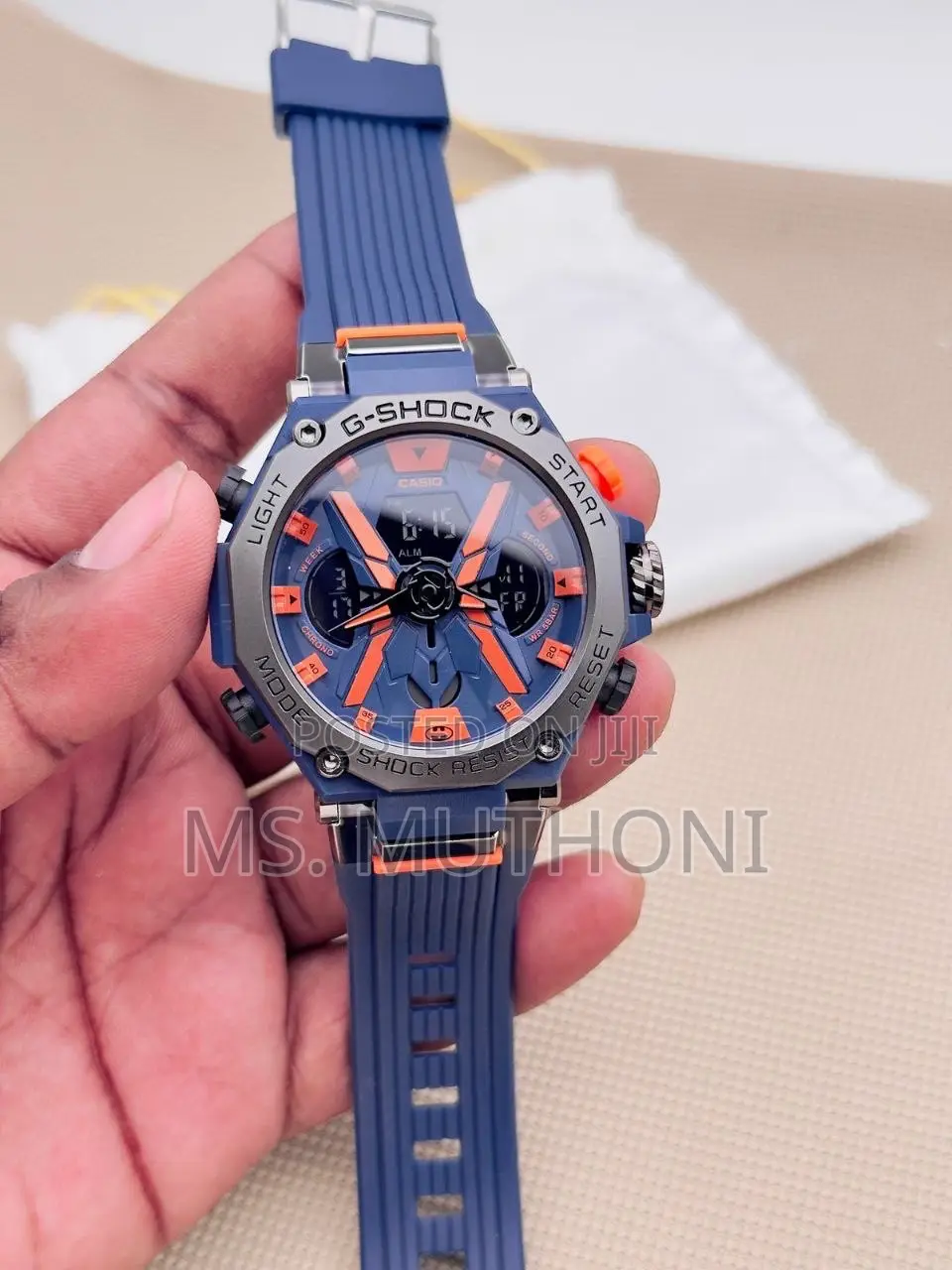 Rubber Strap G Shock Quartz