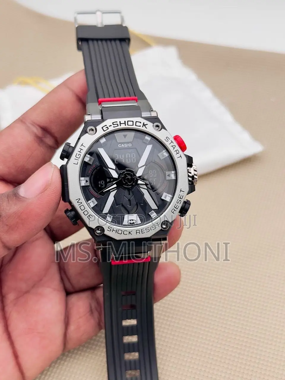 Rubber Strap G Shock Quartz