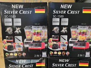 6800 Watts 2 in 1 Silver Crest Heavy Duty Commercial Blende