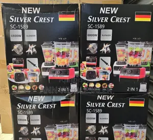 With Warranty Silver Crest Heavy Duty Commercial Blender
