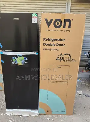 Double Door Fridge / Von 334 Refrigerator