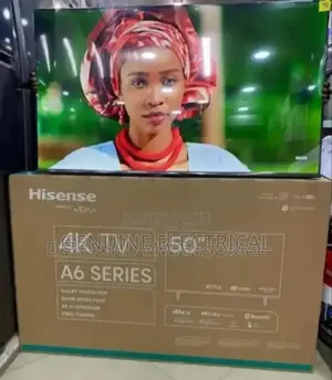 New Hisense 50" Smart Frameless Tv