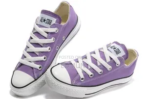 Purple Converse
