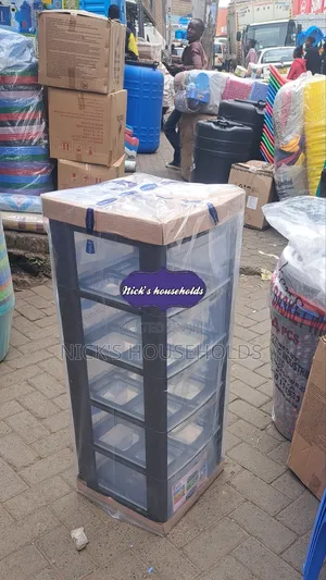 5 Racks Plastic Drawer