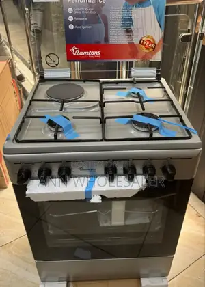 60 by 65 Free Standing Cooker Ramtoms With Electric Oven R/6