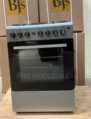 With Warranty 3+1 60 by 60 BJS Cooker /Silver