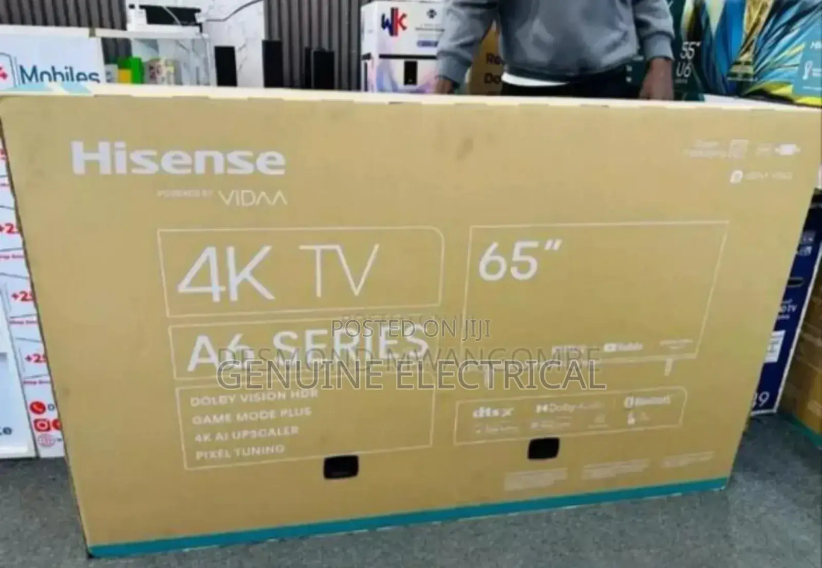 Hisense 65" Vidaa Smart Tv
