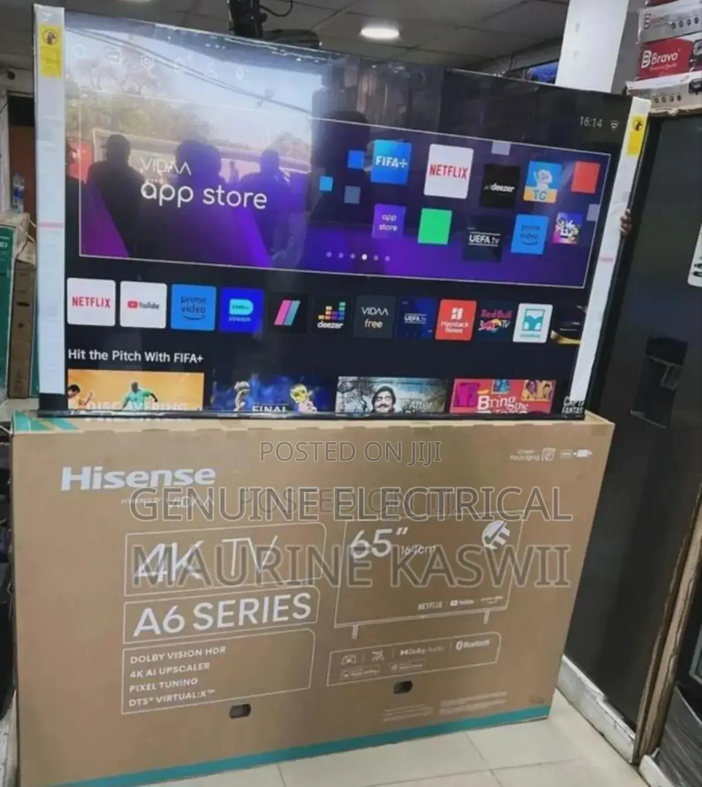 Hisense 65" Vidaa Smart Tv
