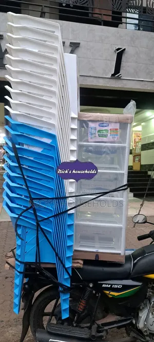 Plastic Chair With Plastic Drawer Contact for Prices
